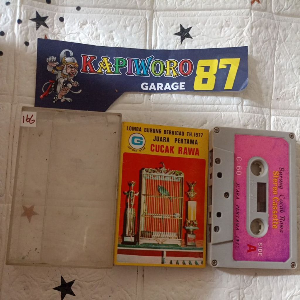 KASET PITA,,,LOMBA BURUNG BERKICAU TH.1977 JUARA PERTAMA CUCAK RAWA