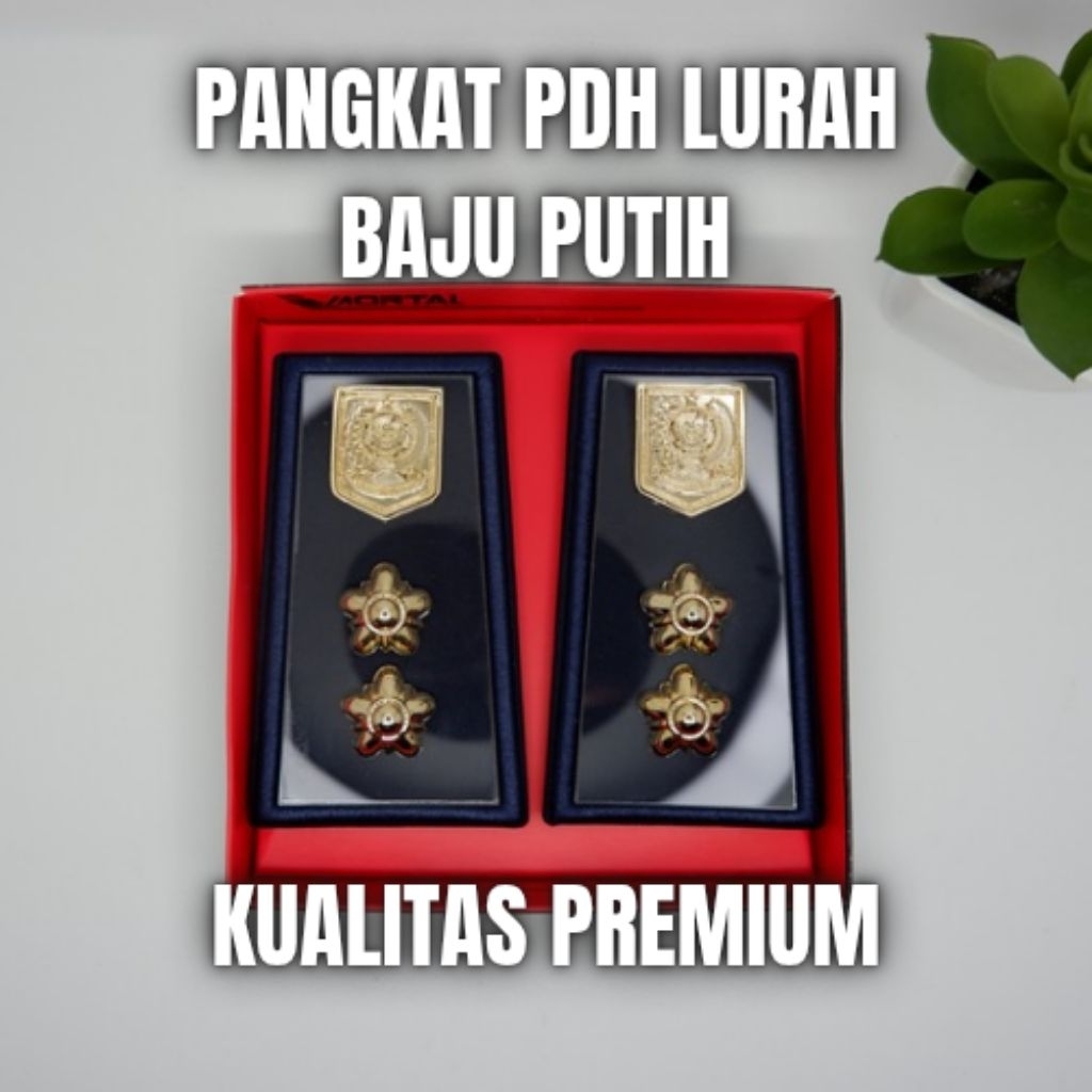 PANGKAT PDH LURAH BAJU PUTIH kualitas premium best seller