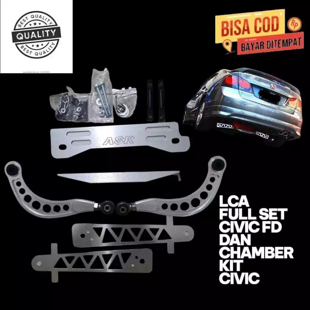 MODIFIKASI - Lca Full Set Civic Fd dan Chamber kit Civic Fd Lca Lower Control Arm Civic Fd TERLARIS