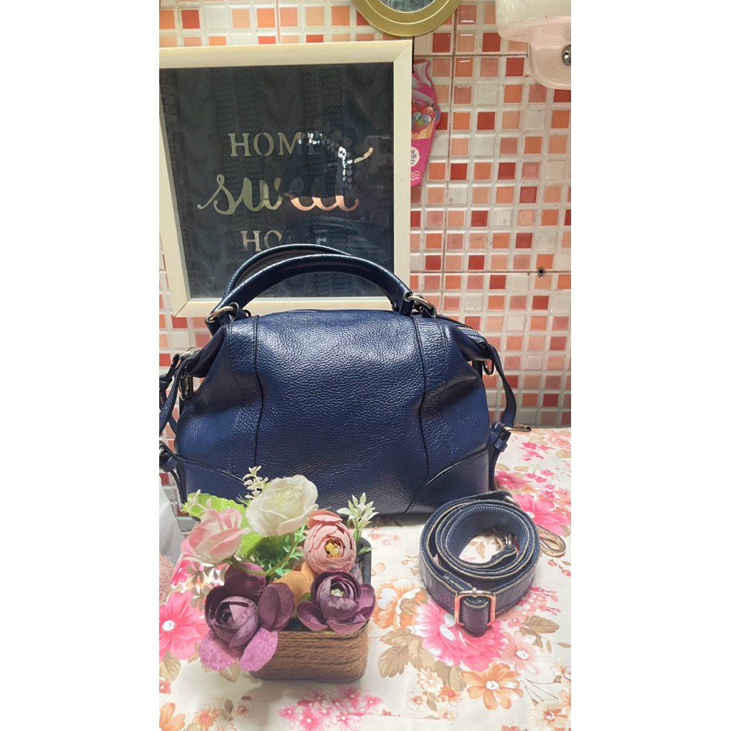 Preloved Tas Kulit Sapi Asli