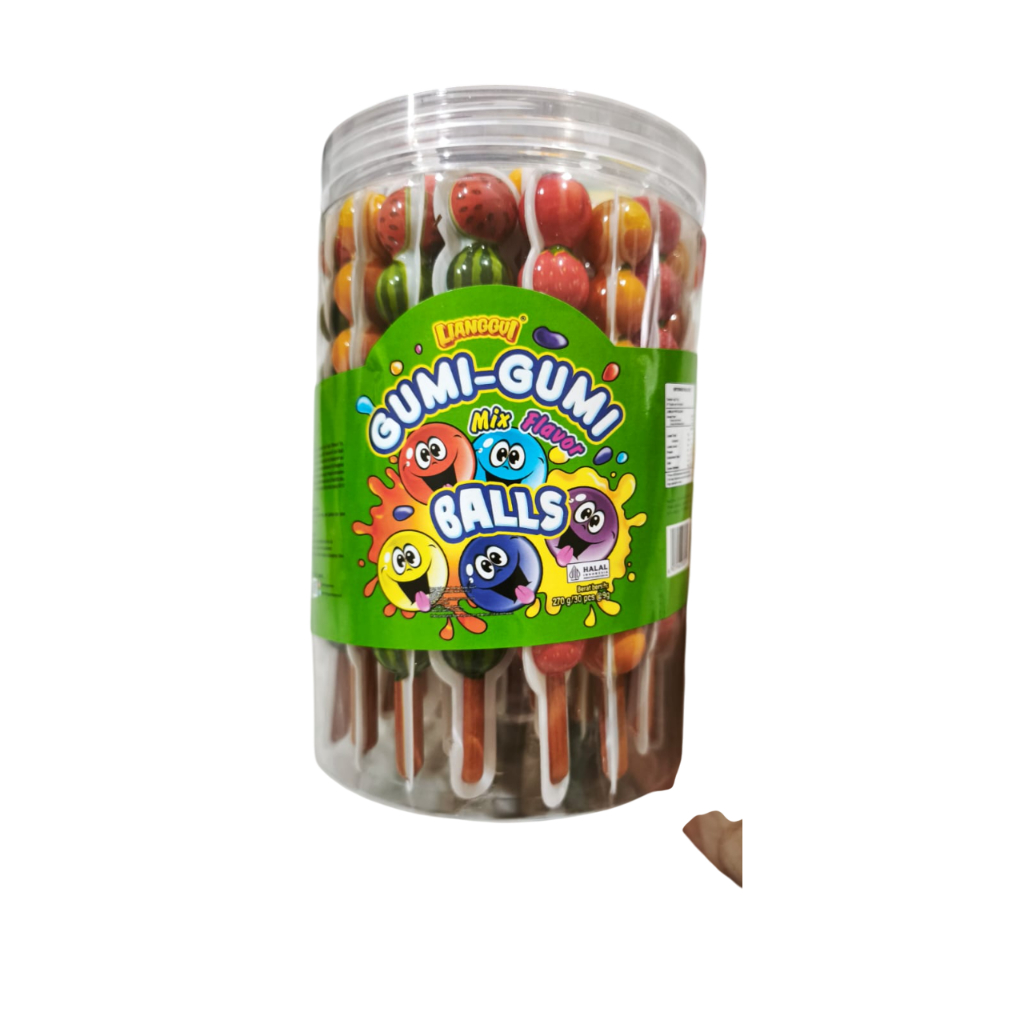 Permen Lunak Mini Sate Aneka Rasa Buah Viral