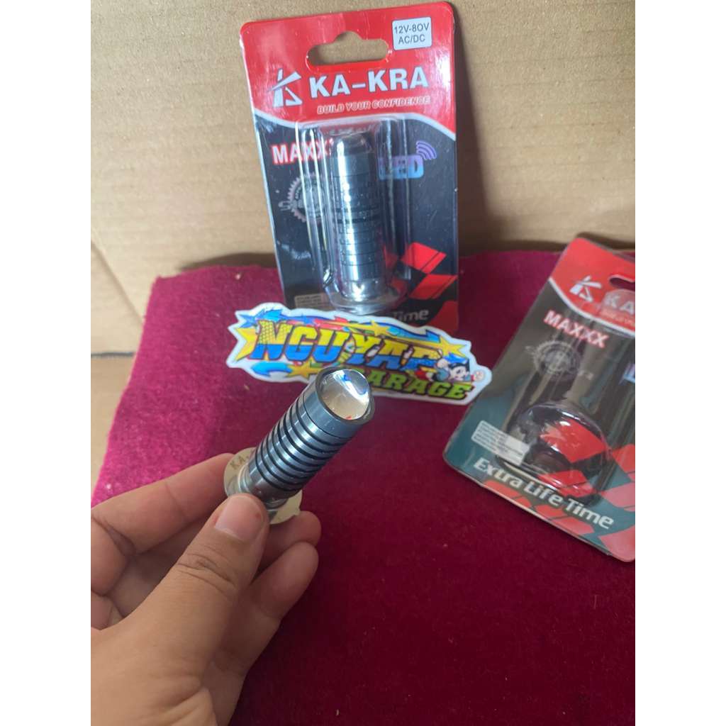 Lampu Led H6 LASER Hi Loo Beam Dual Colour H6 LASICC Merk Ka-kra