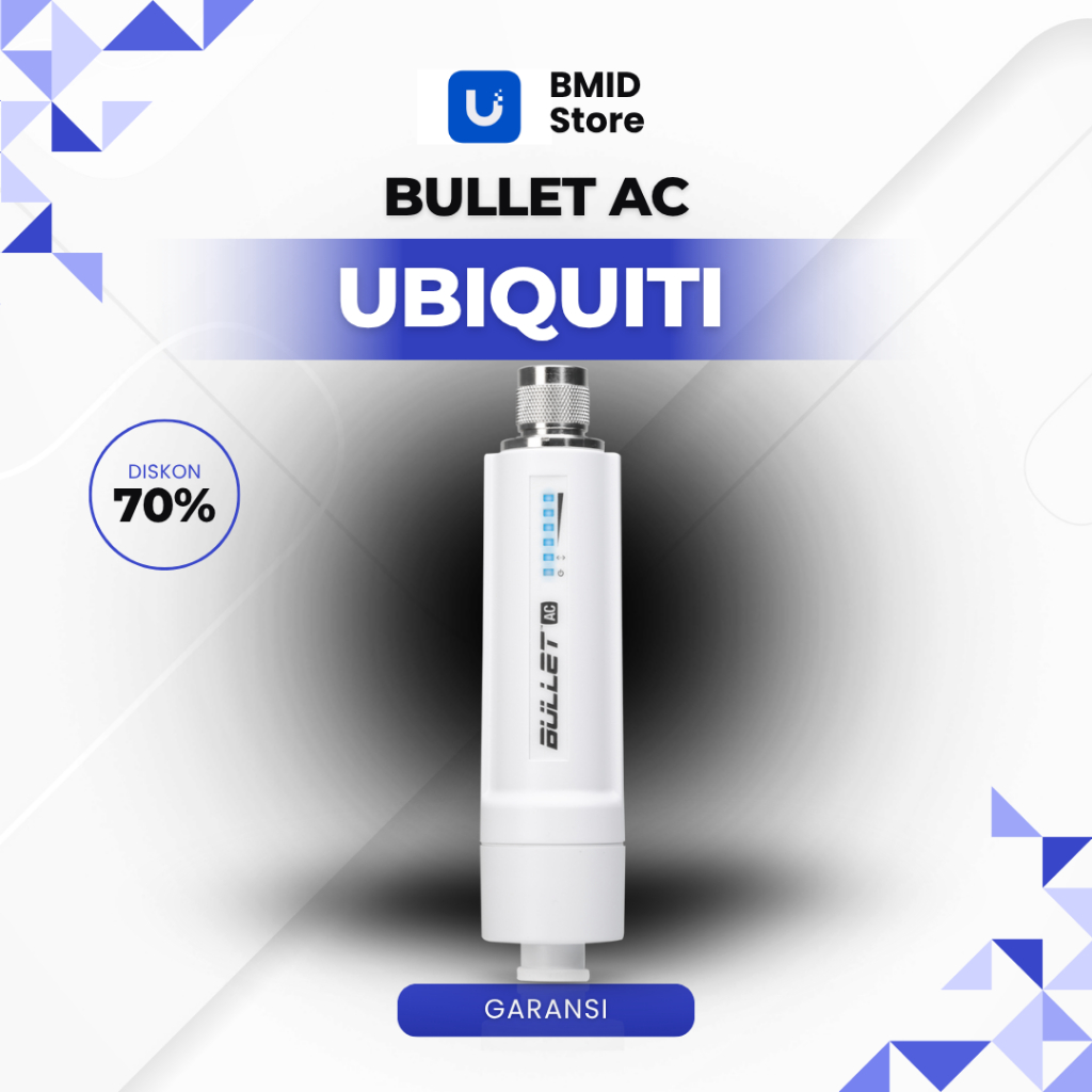 Ubiquiti Bullet AC Outdoor WiFi 5GHz IP67 High Power