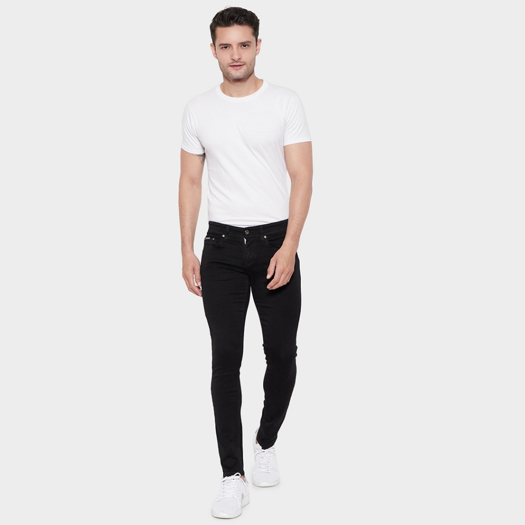 JB Boss Bravo Skinny Slim Fit Celana Jeans Pria Panjang Denim Pensil Stretch Melar