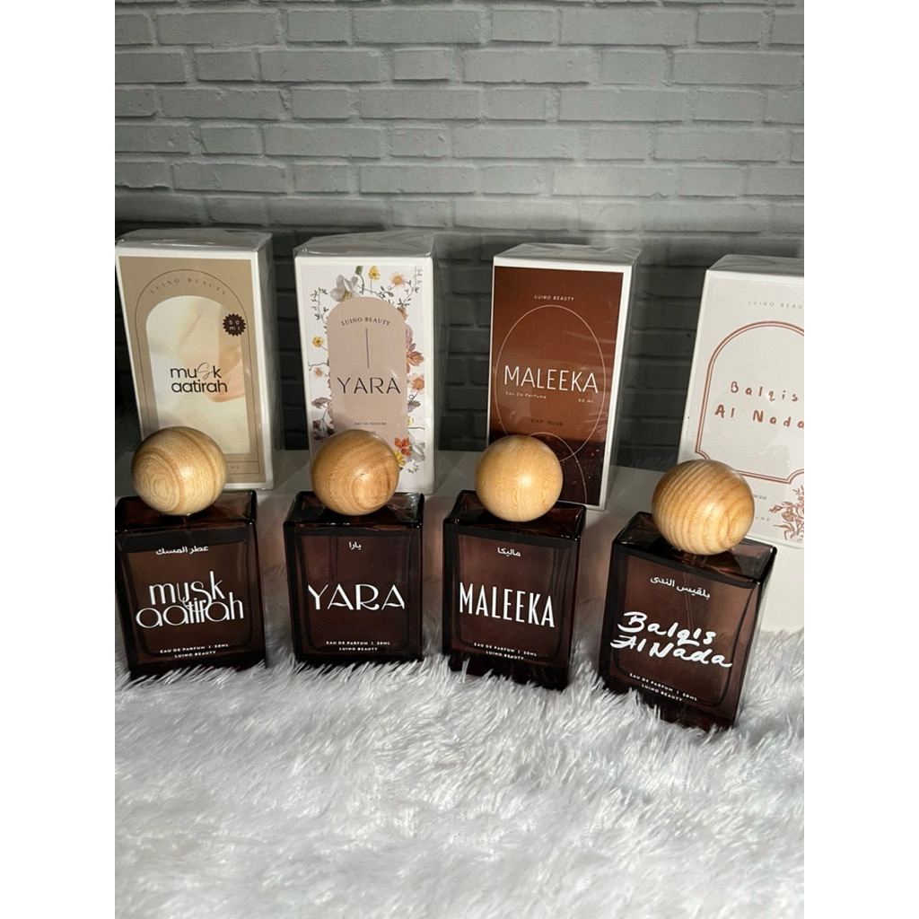 Qatar parfum by Luino beauty (maleeka, musk aatirah, balqis al nada, yara)