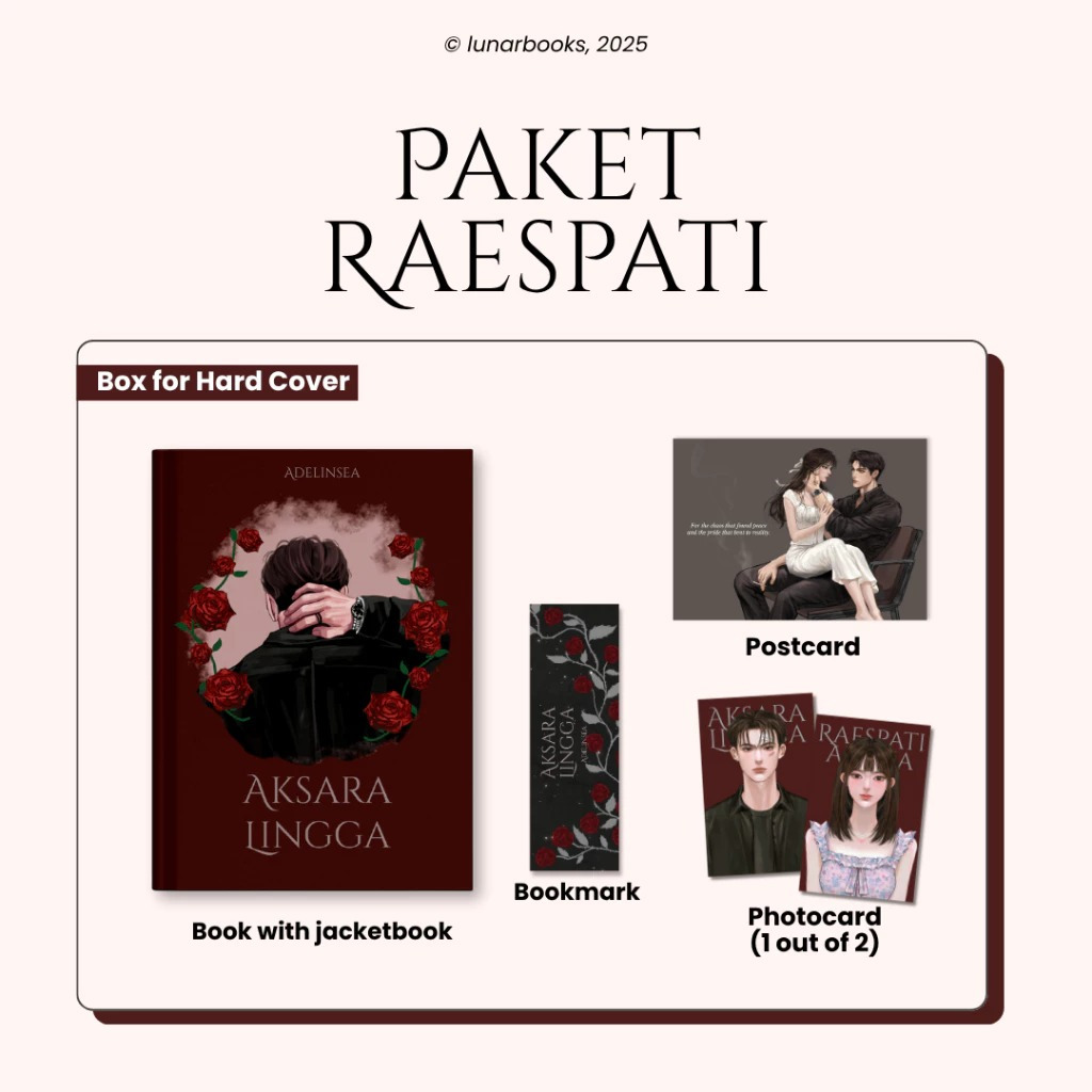 AKSARA LINGGA RAESPATI HARD COVER - ADELINSAE