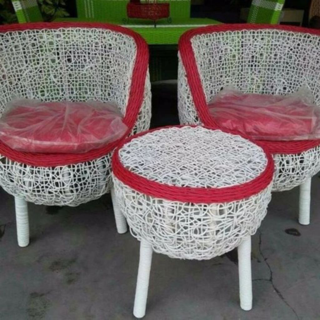 Kursi Teras Brekele Rotan Sintetis