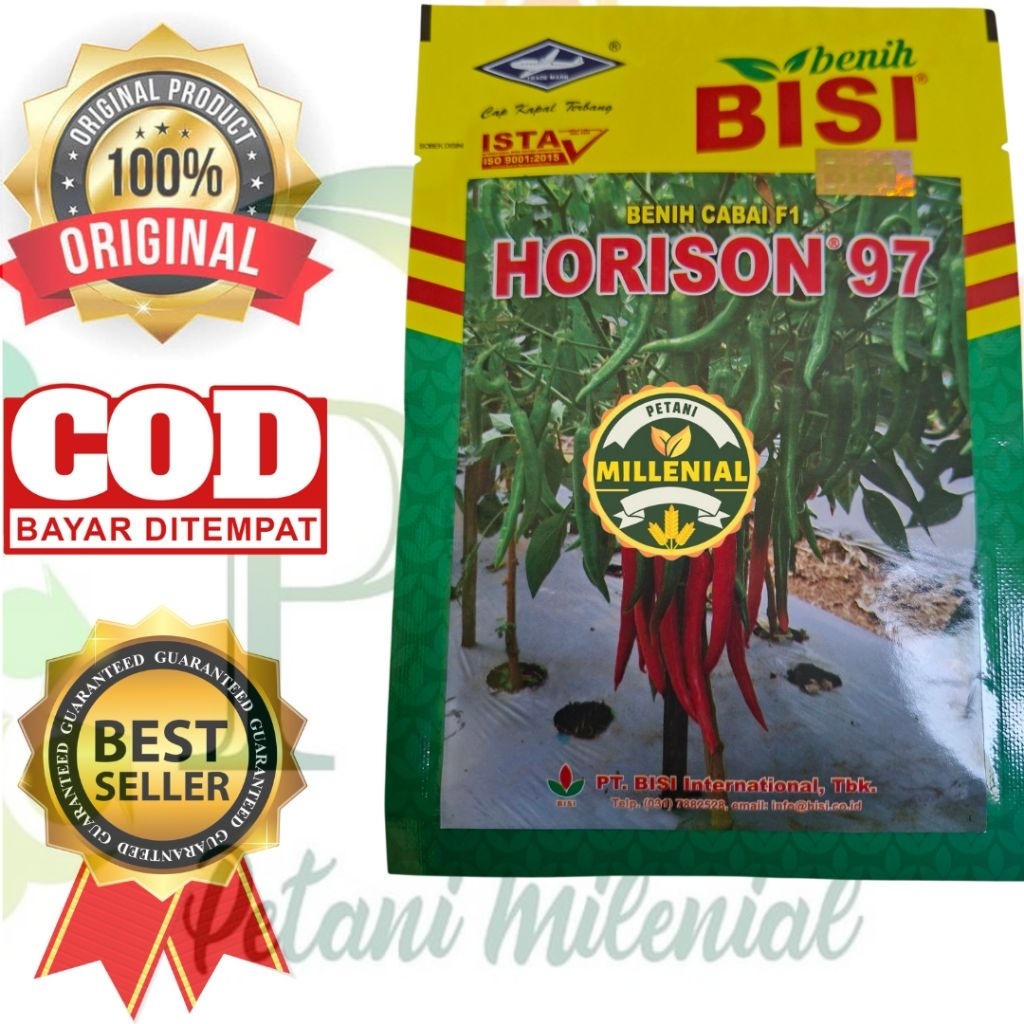 Benih Cabai HORISON 97 CAP BISI - Benih Cabe Besar