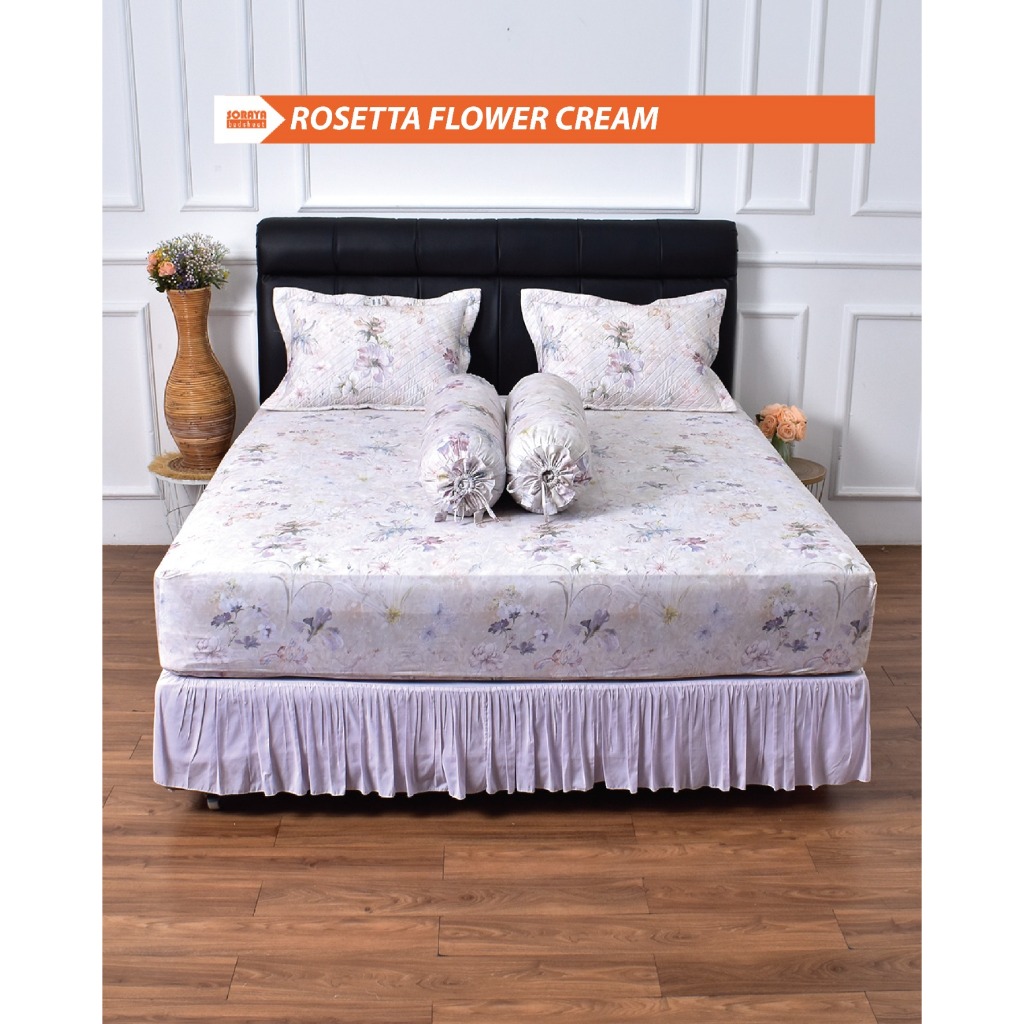 Soraya Bedsheet Sprei Karet Tencel London Uk 180x200x40cm