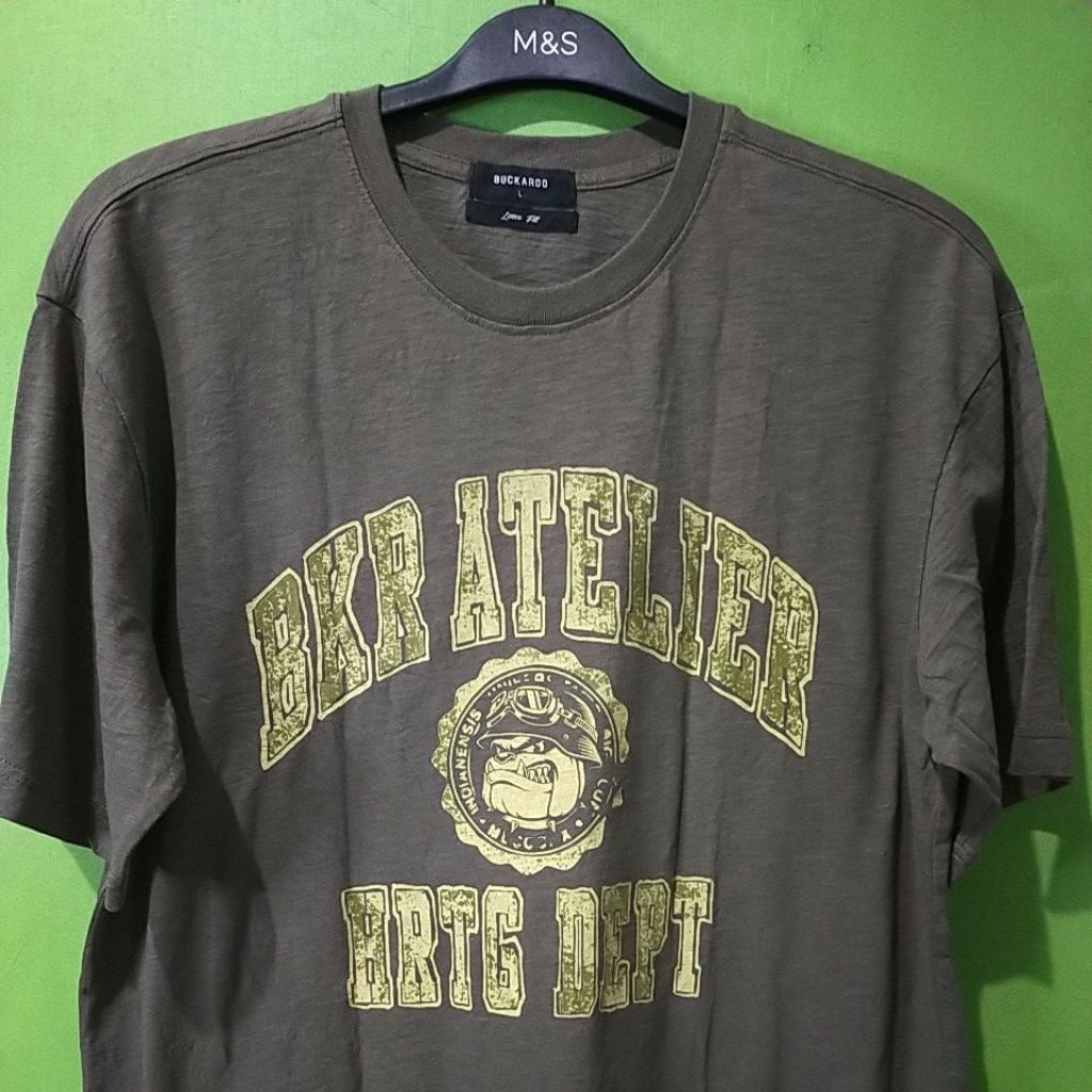 Kaos art buckaroo original brand preloved