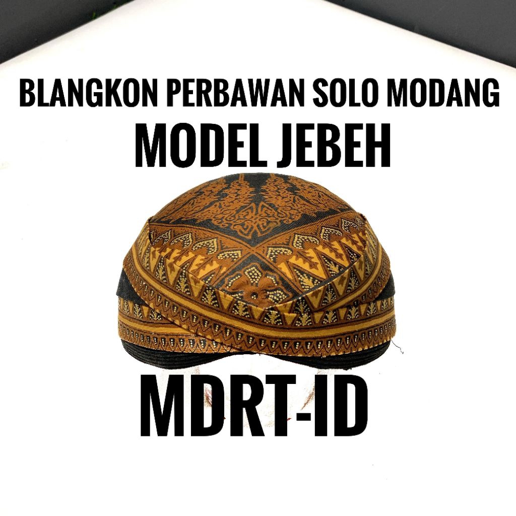 Blangkon solo Modang