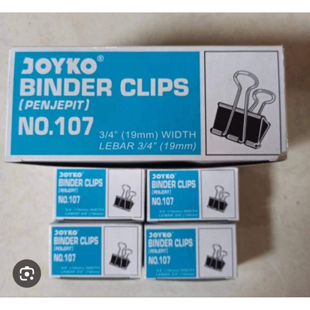 Binder clip 107 Joyko