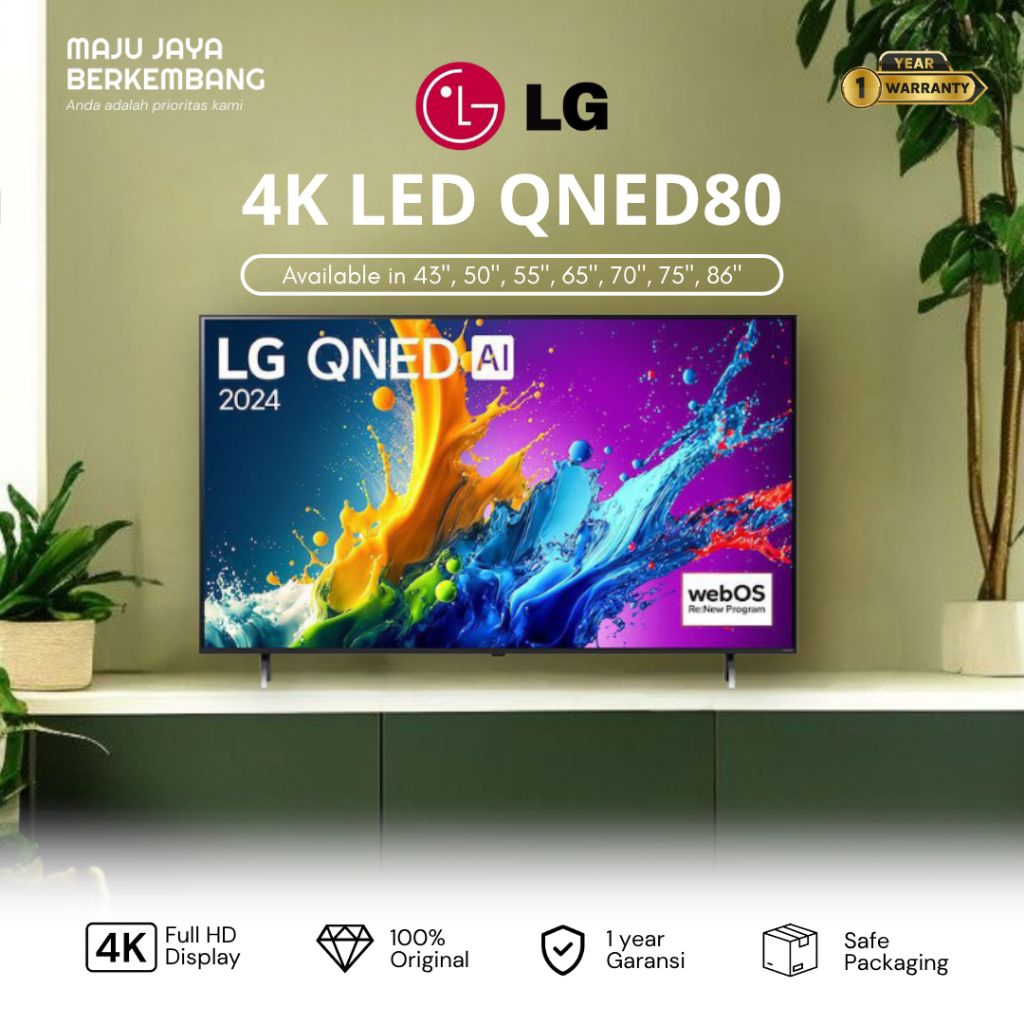 LG 43QNED80 / 43QNED80TSA 4K SMART TV 43 inch qned80