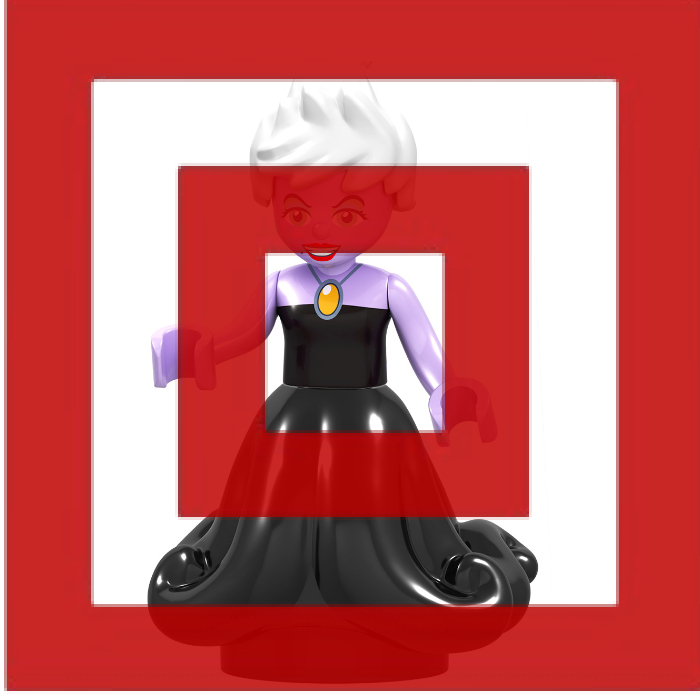 Disney Princess Ursula Little Mermaid Action Figure Mini Action Figure Mini