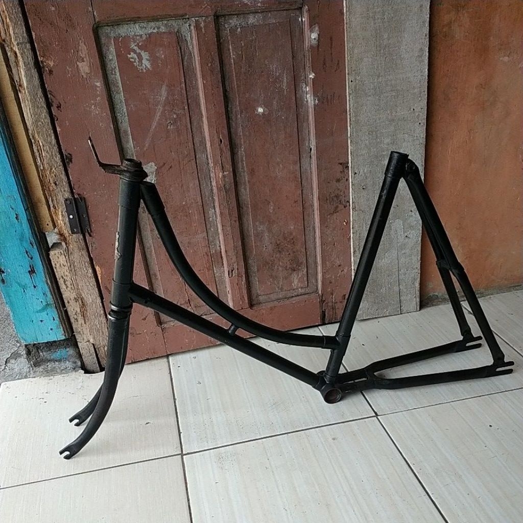 frame +fork sepeda onthel kecil/gudel20@n