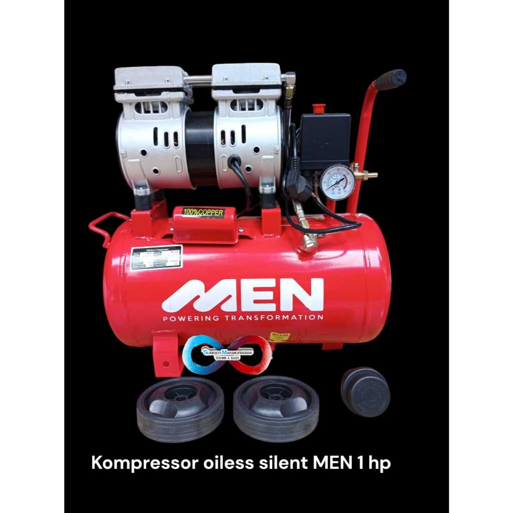 Kompresor oiless silent MEN 1 HP