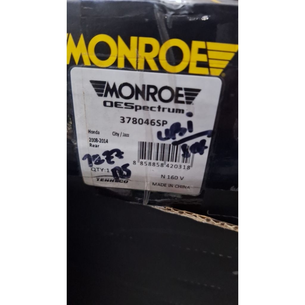 shock belakang jazz rs