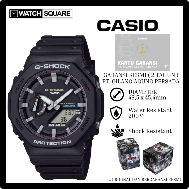 Jam tangan pria Casio GSHOCK GA-2100RL-1ADR