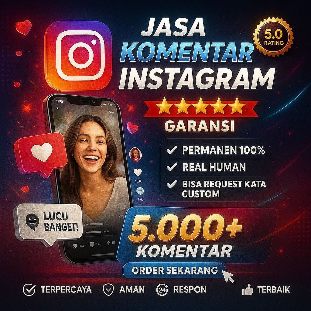 Jasa Komentar Followers Like Instagram Real Akun Manusia Permanen