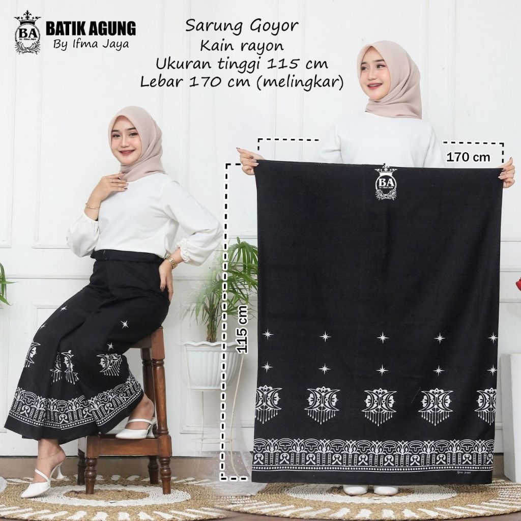 Sarung Batik Wanita Motif Aceh Rayon Sarung Mbak Santri Sarung Batik Batik Agung Ifmajaya