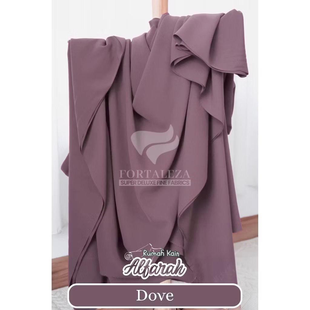 DOVE (HARGA 0,5 meter) KAIN NEW FORTALEZA / KAIN FORTALEZA / KAIN PREMIUM / KAIN ABAYA / KAIN GAMIS 