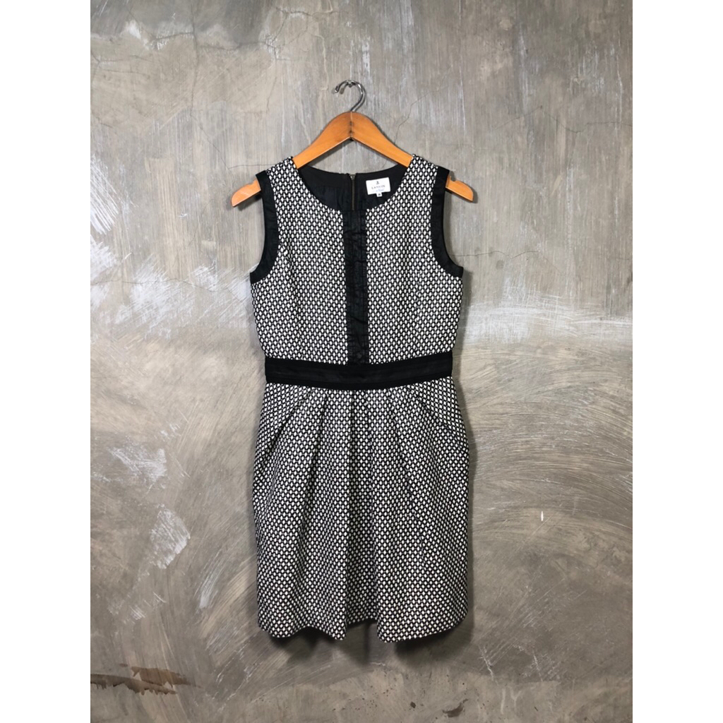 Lanvin En Bleu Sleeveless Women Midi Dress