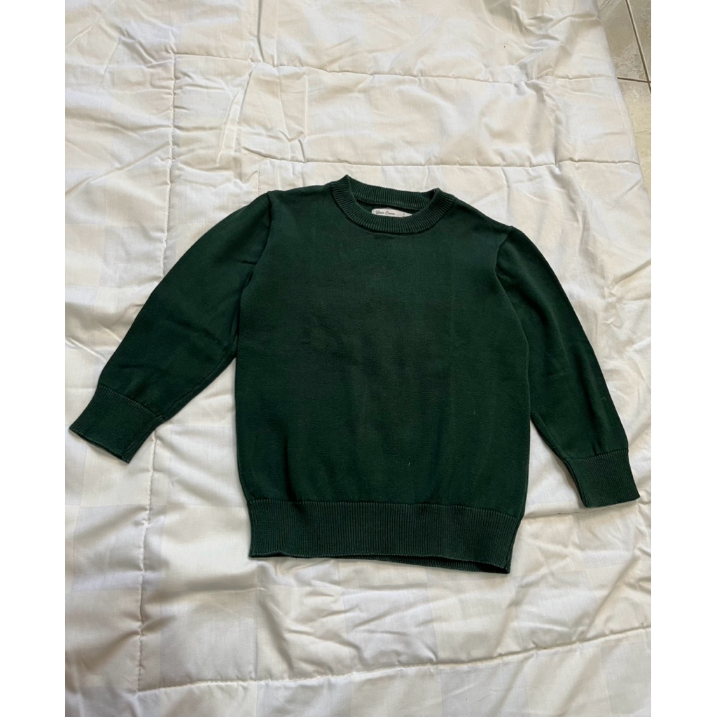 [PRELOVED] Atasan knit Lewis and Emma anak laki-laki / Baju rajut Hijau