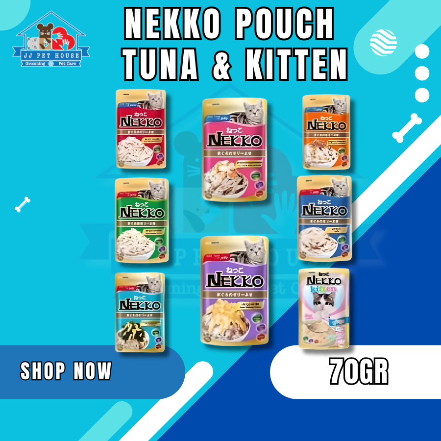 NEKKO POUCH TUNA & KITTEN 70GR