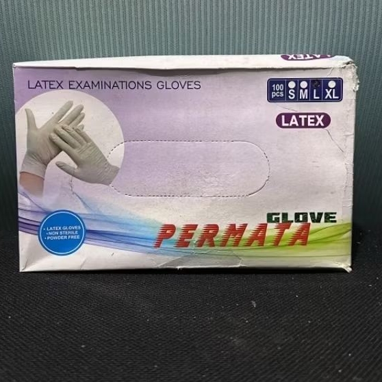 Handscoon sarung tangan medis free powder (L)