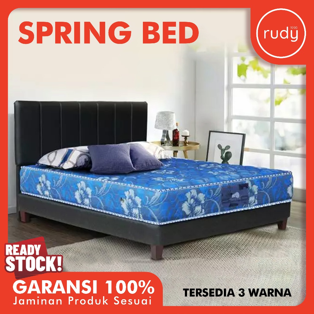 Kasur Olympic Bearland Matras Springbed Series Orchid - 25cm Thick Sloth Design - Kasur Spring Bed