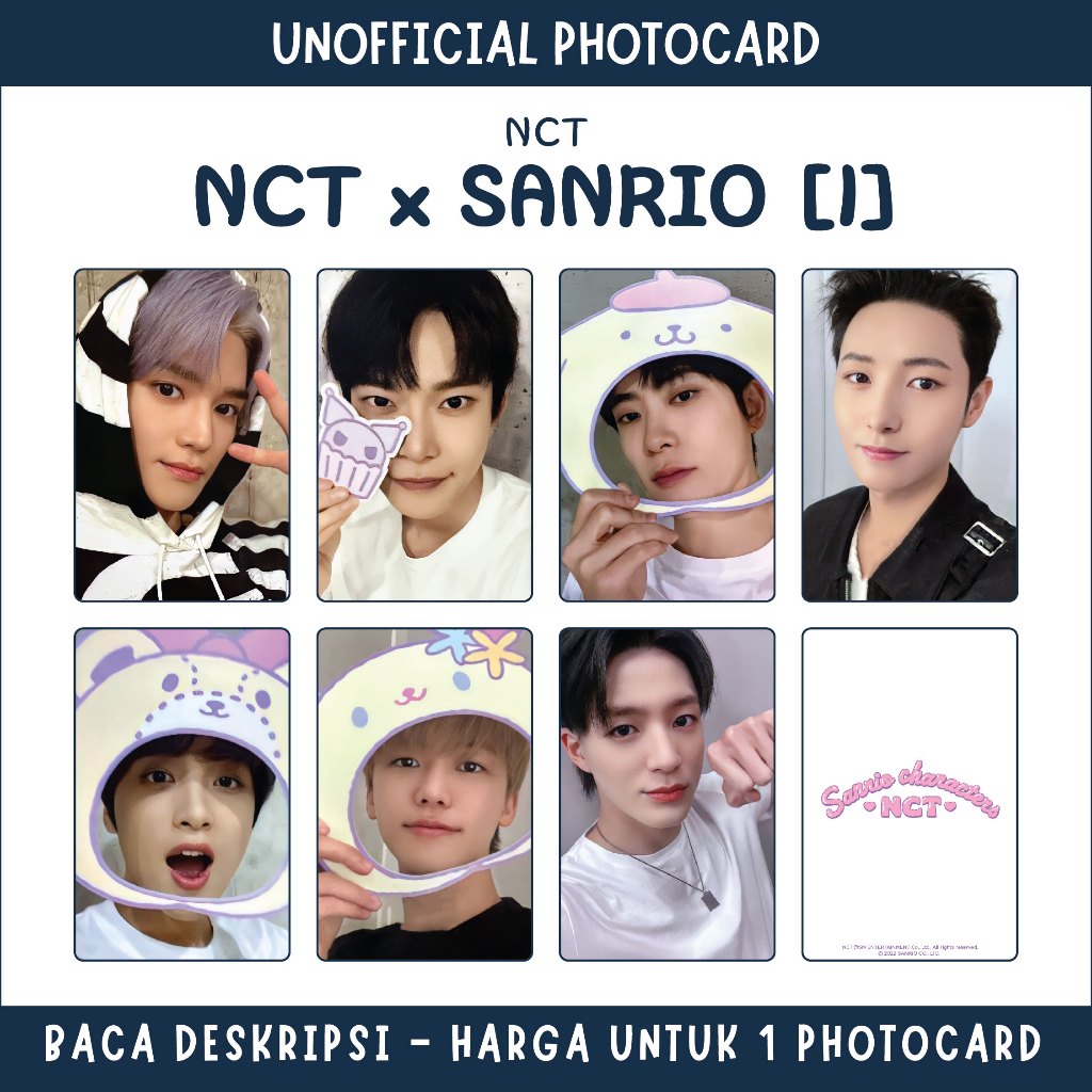 [UNOFFICIAL PHOTOCARD] NCT x SANRIO CHARACTER [1]