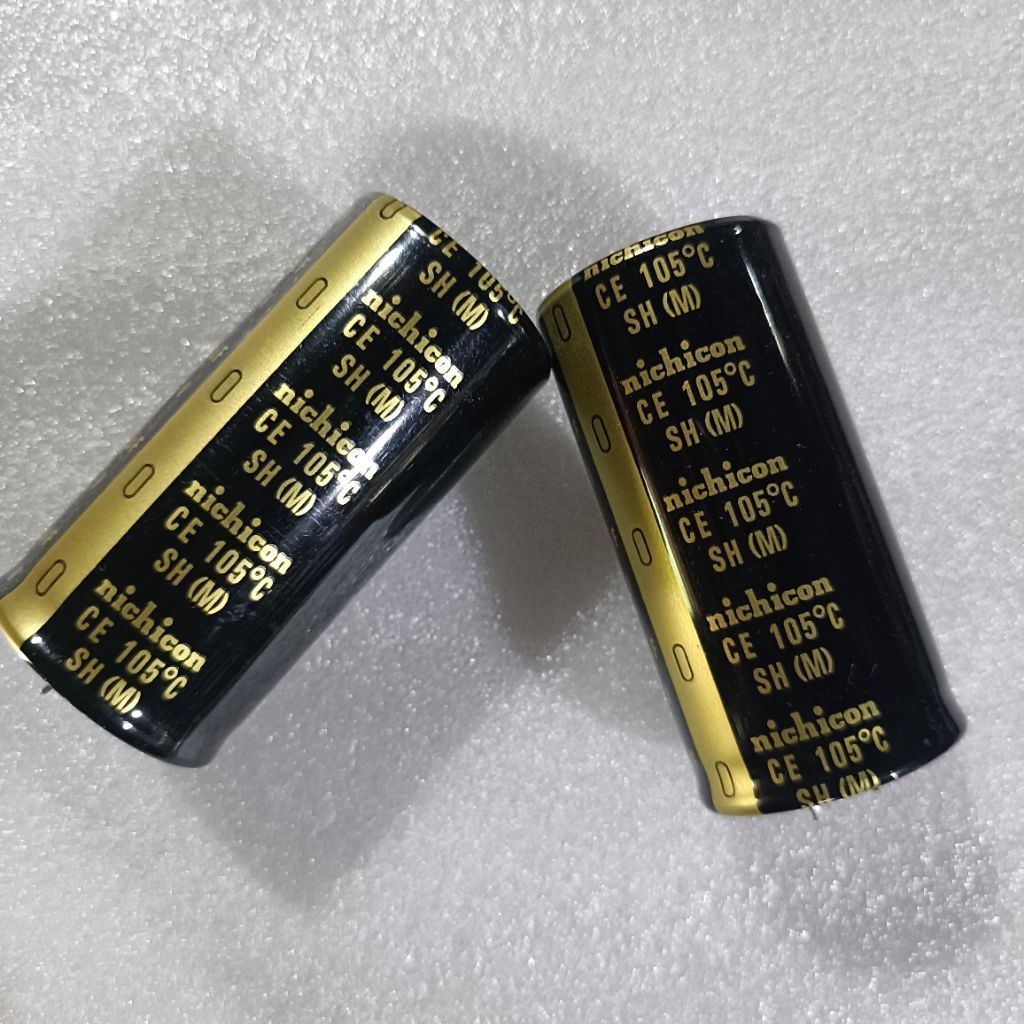 ELCO NICHICON 100V 10000UF BLACK GOLD ORIGINAL/ELKO 100VOLT 10000UF NICHICON ORIGINAL