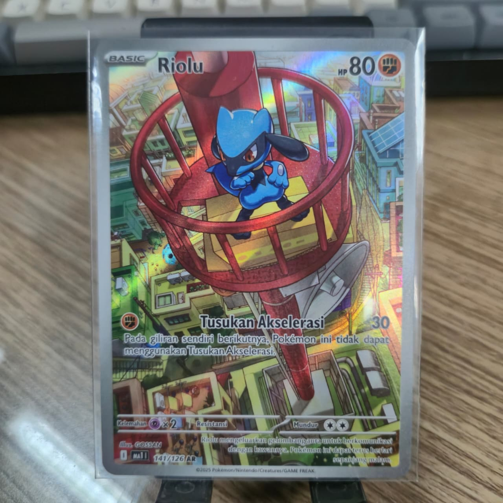 RIOLU - AR - MA1 - KARTU POKEMON INDONESIA