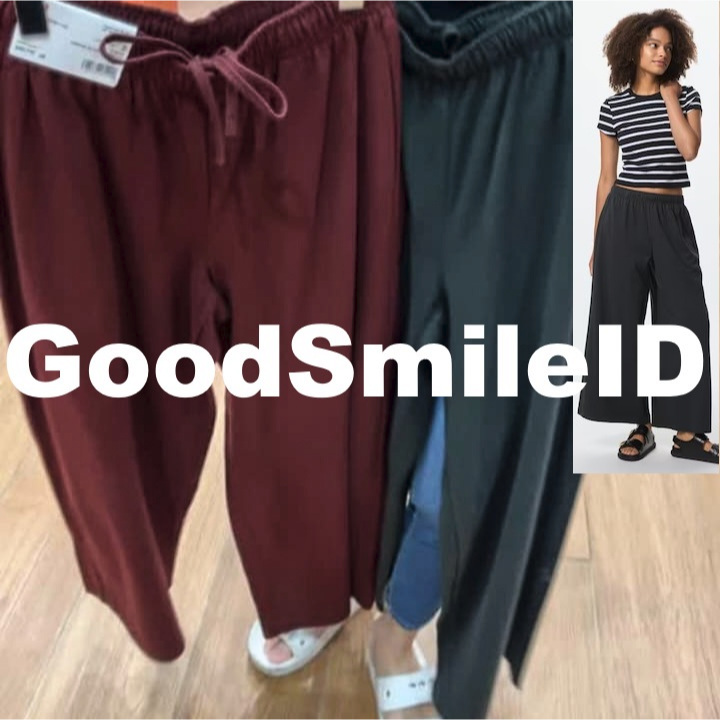 SALE Women Celana Rok Katun Washed Cotton Skirt Pants Santai PANJANG WANITA JASTIP UNIQLO