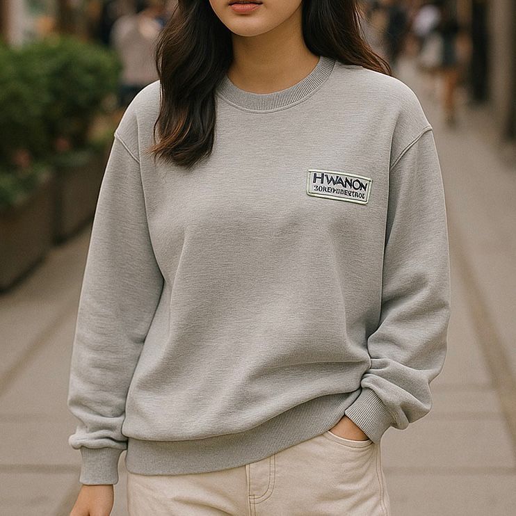 CREWNECK SWEATER Hwawon Middle School