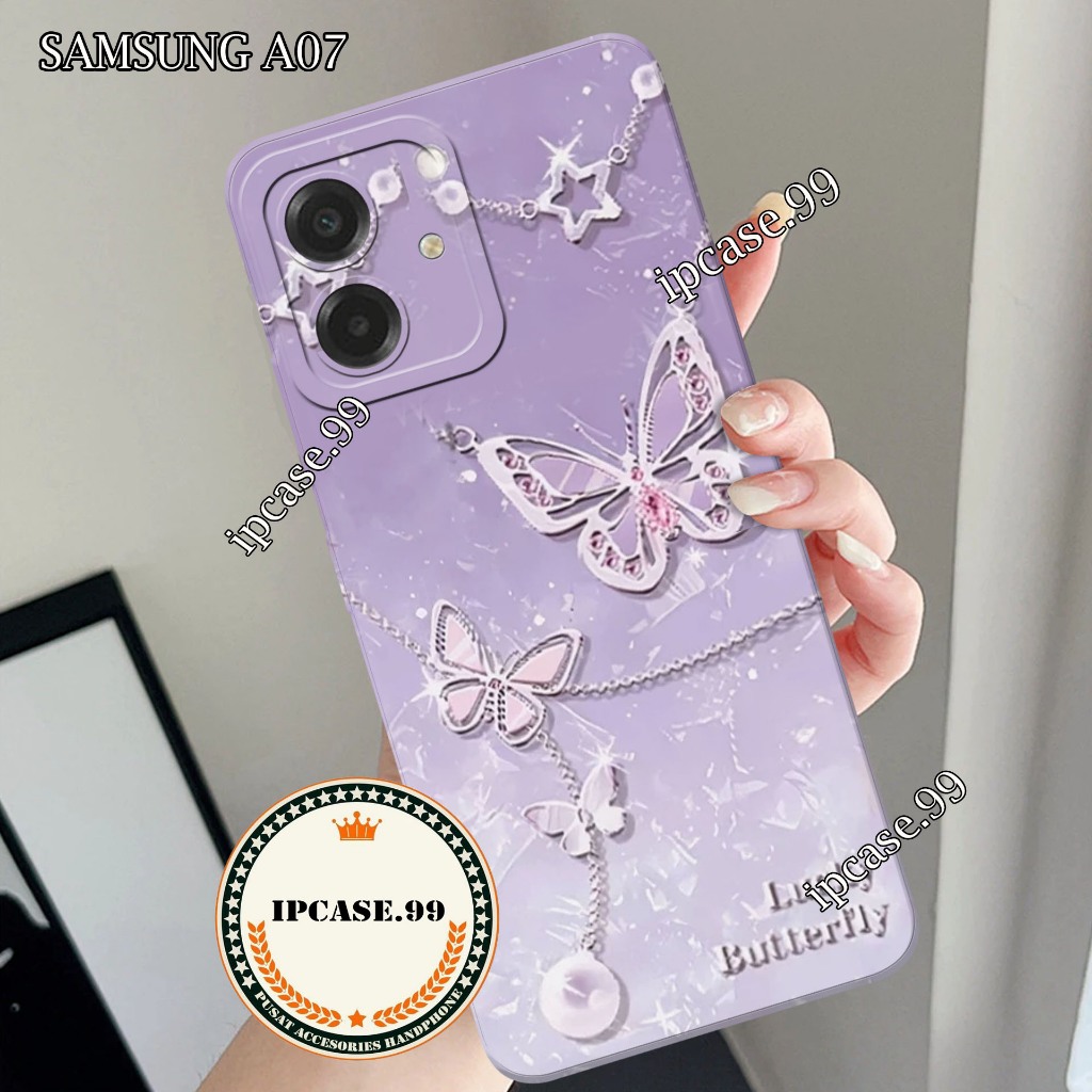 Case Hp Samsung Galaxy A07 2025 Fashion Case Minuman Softcase Samsung Galaxy A07 2025 Silikon TPU Pr