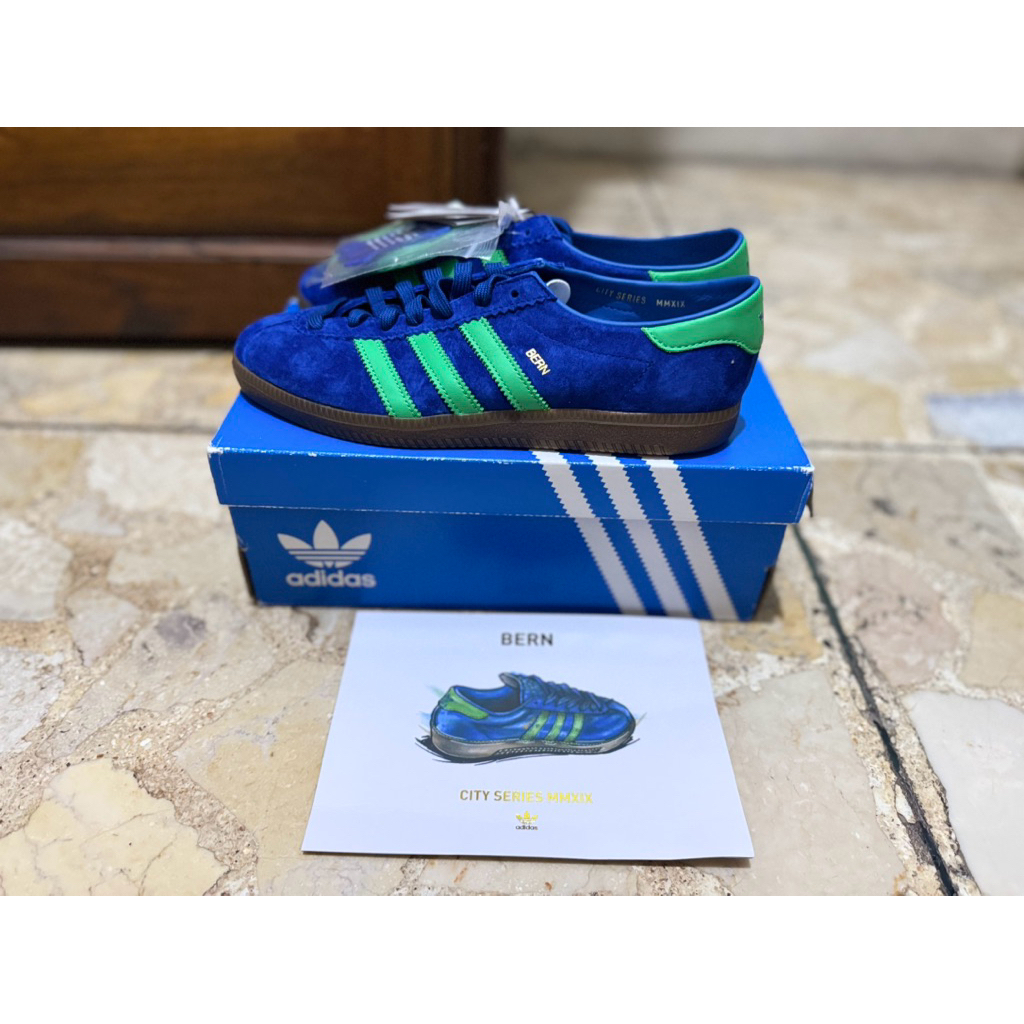 Adidas Originals Bern City Series blue green