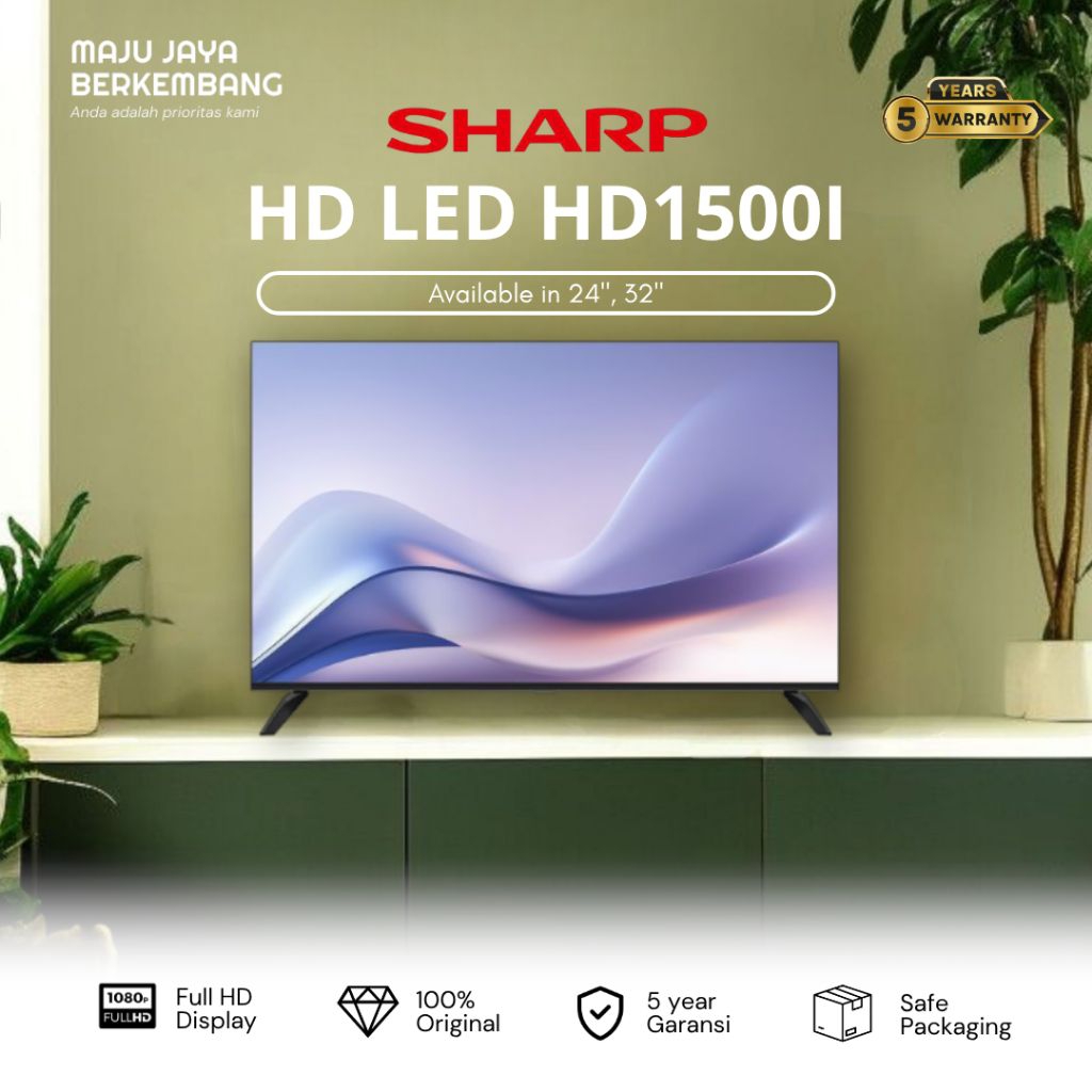 SHARP 32HD1500I / 2T-C32HD1500I / 32HD1500 LED TV DIGITAL 32 inch 2025 Series hd1500