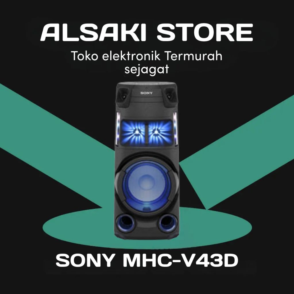 SONY MHC V43/MHC-V43/MHC V43D/MHC-V43D Speaker Karaoke bluetooth