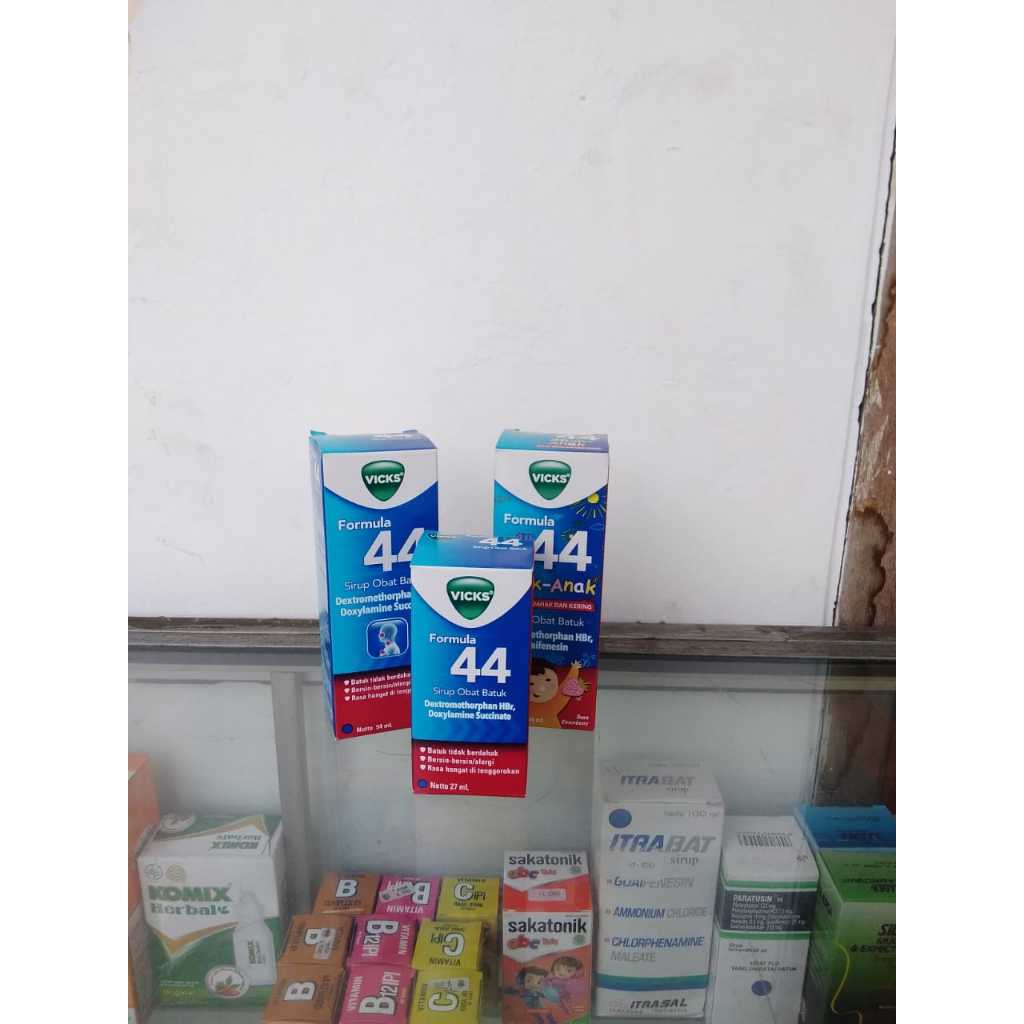 Obat Vicks Formula 44 Syrup Dewasa Untuk batuk