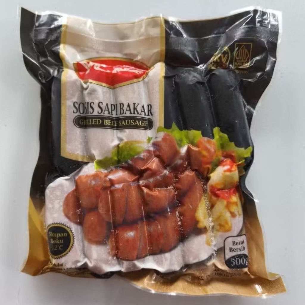 Yona sosis bakar sapi 500gr / Grilled beef sausage