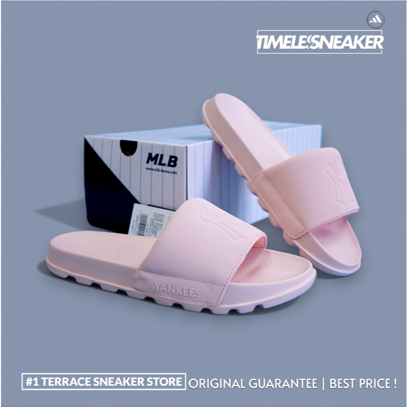 MLB MOUNDER BASIC SLIDE NY YANKEES PINK 100% ORIGINAL