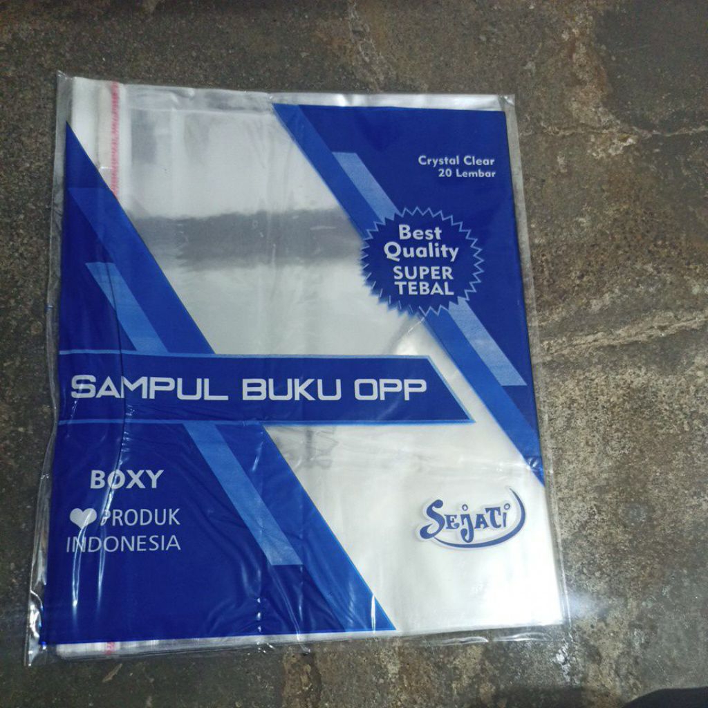 sampul plastik boxy