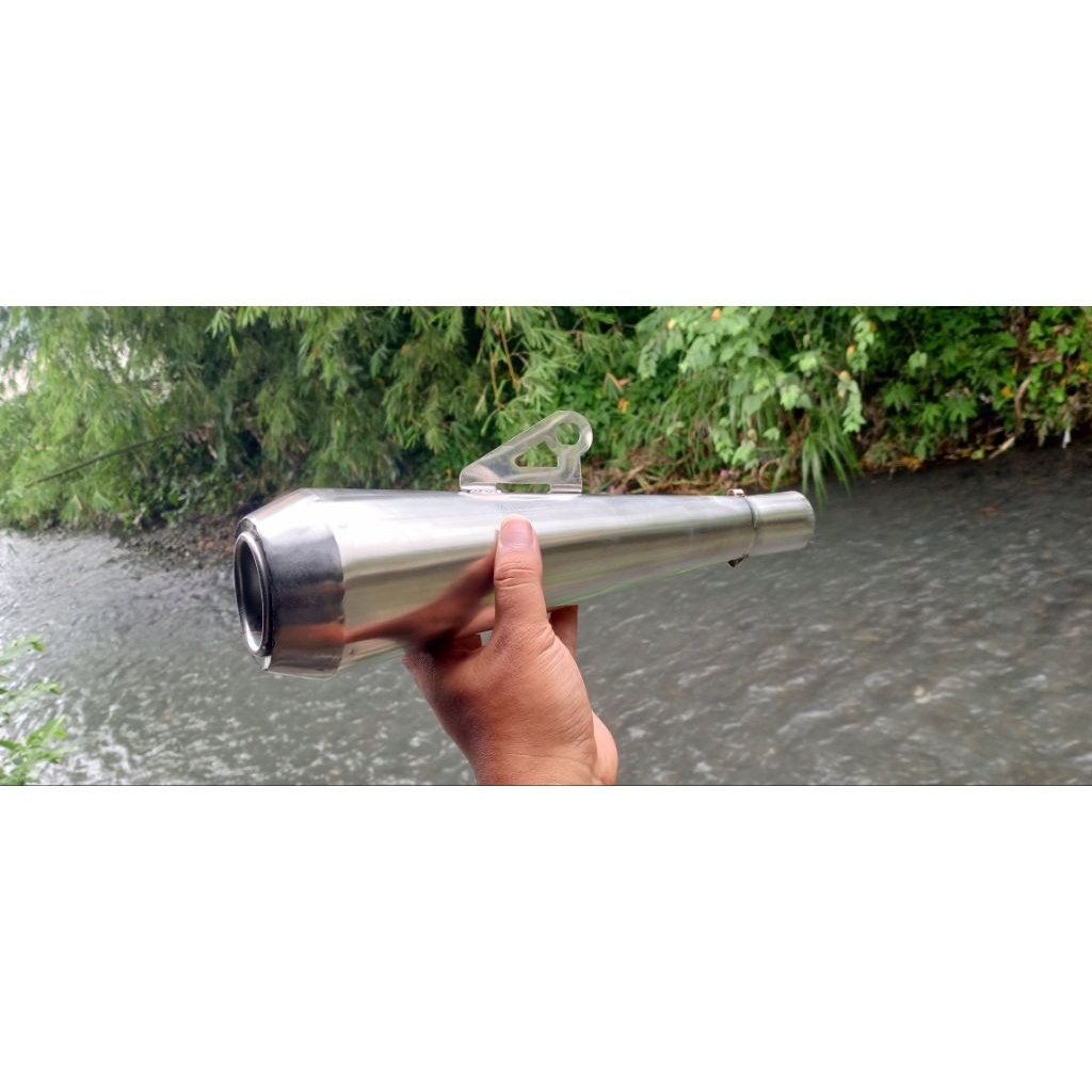 knalpot custom japstyle Brat style BMX cub