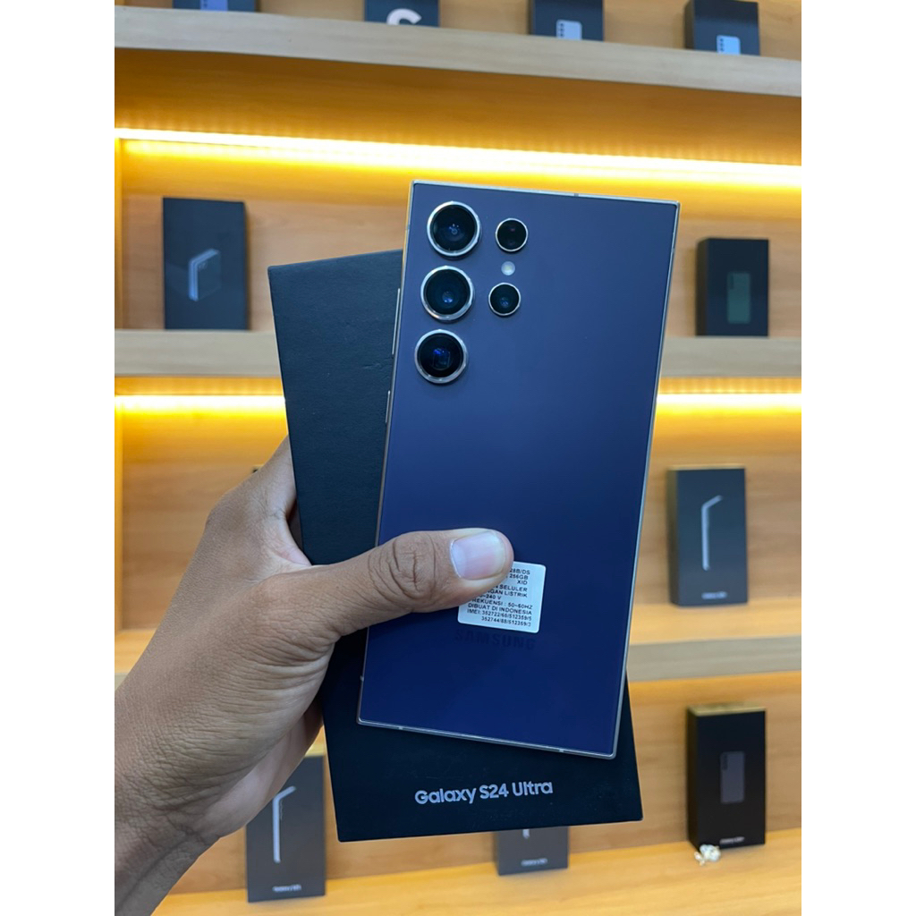 SAMSUNG S24 ULTRA 12/256 - SAMSUNG SECOND BERKUALITAS