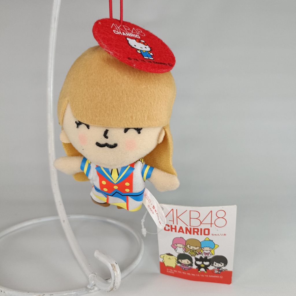 Boneka AKB48 Miyuki Watanabe Chanrio Bag Charm Gantungan Tas Aksesoris Bayi Hello Kitty Sanrio