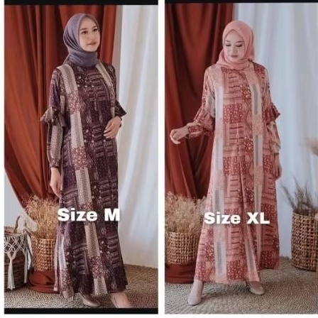 preloved maheera dress kienka gamis lebaran armany silk no wearing klamby heavenlights