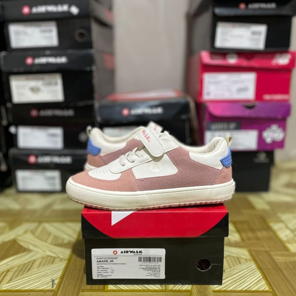 AIRWALK AMARE JR WHITE/PINK ORIGINAL SALE
