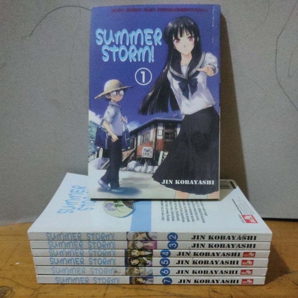 KOMIK ELEX MEDIA " SUMMER STORM " NOMOR : 1 - 7 BERSAMBUNG BY : JIN KOBAYASHI
