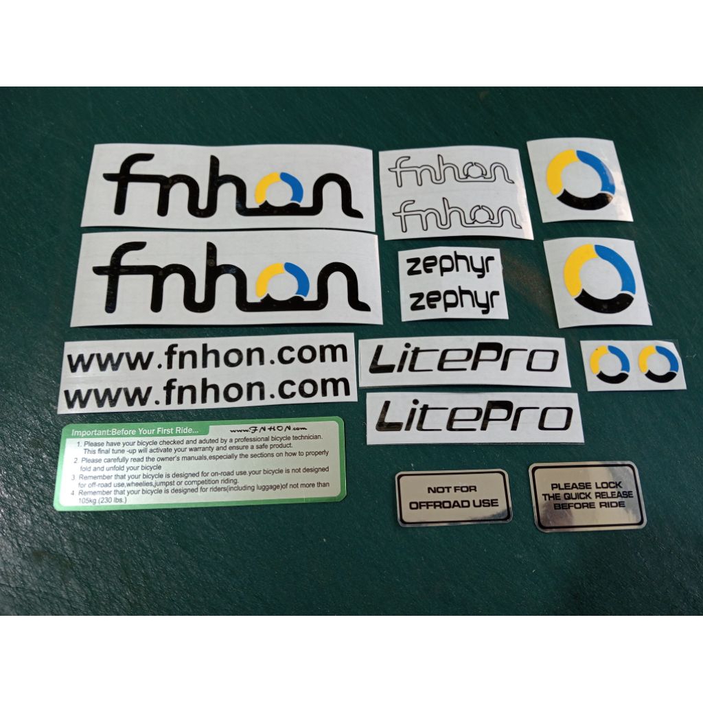 stiker sepeda fnhon Zephyr